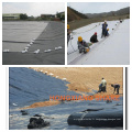 Geomembrane imperméable au PEHD pour étang et tunnels